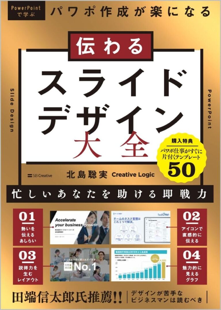 伝わるスライドデザイン大全の書影